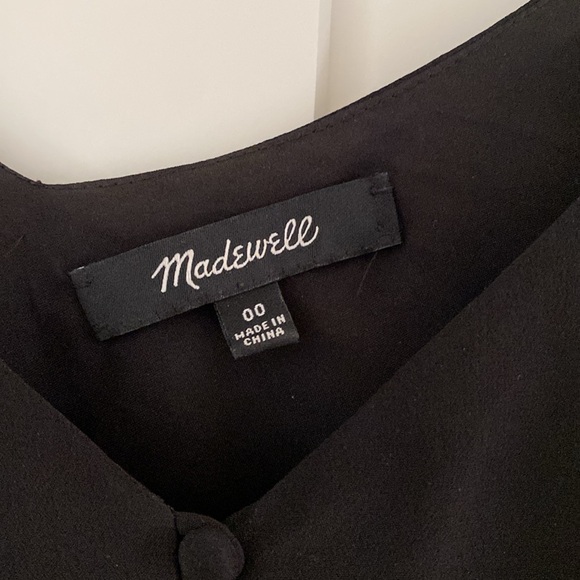 Madewell 00 button up sleeveless blouse/camisole - Picture 2 of 3